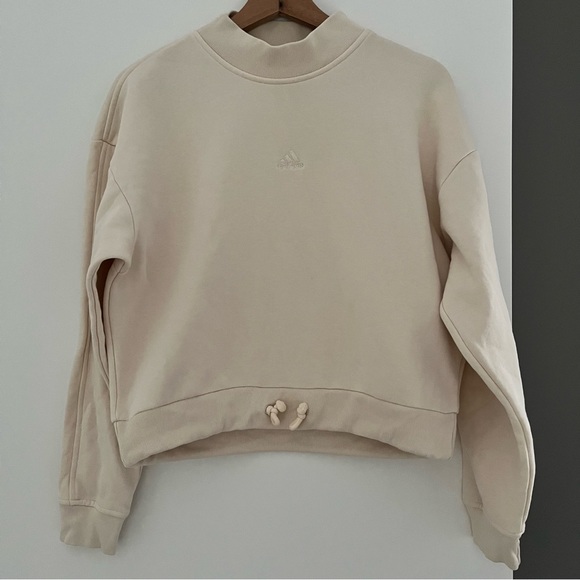 Loungewear Adidas ALL SZN FLEECE MOCK NECK SWEATSHIRT - Picture 12 of 12